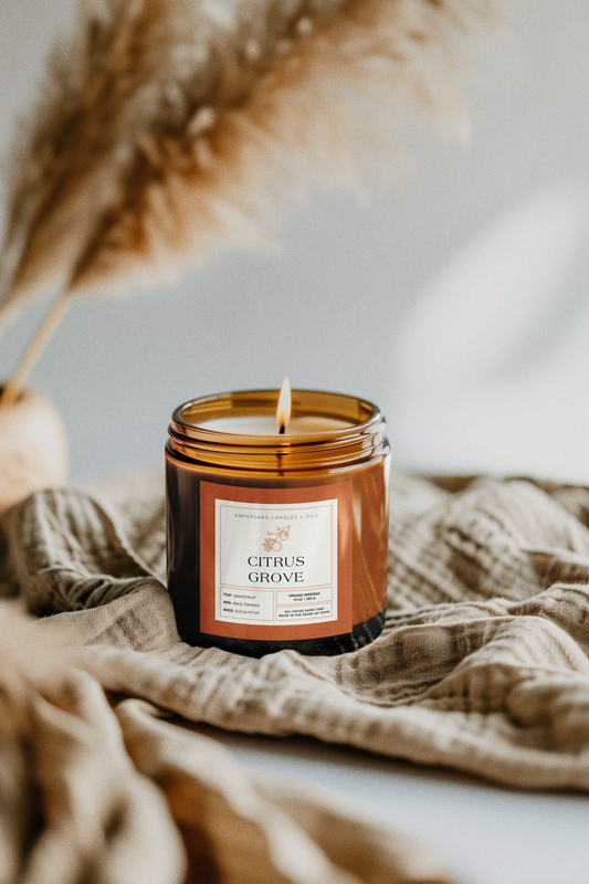 Citrus Grove Beeswax Candle (10oz)